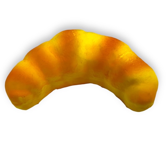 7pcs Fake French Croissant Bun Roll Slow Rise Squeezable Foam Bread Prop 4.5" - Picture 12 of 16